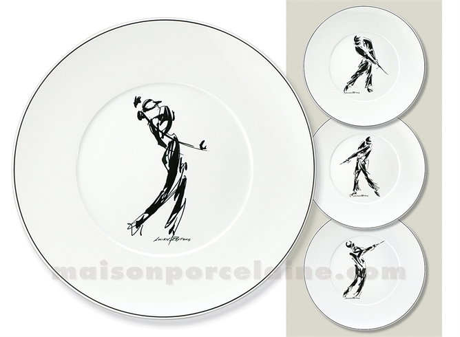 PLATE ENVIE 27,5CM SET/4