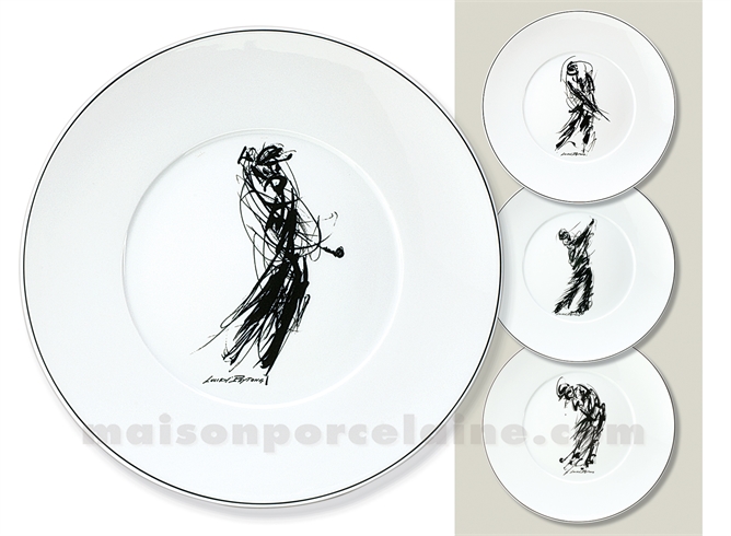 PLATE ENVIE 27,5CM SET/4