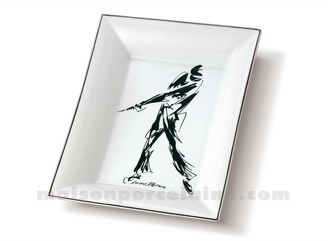 VALET TRAY 'LIMOGES' 20X16
