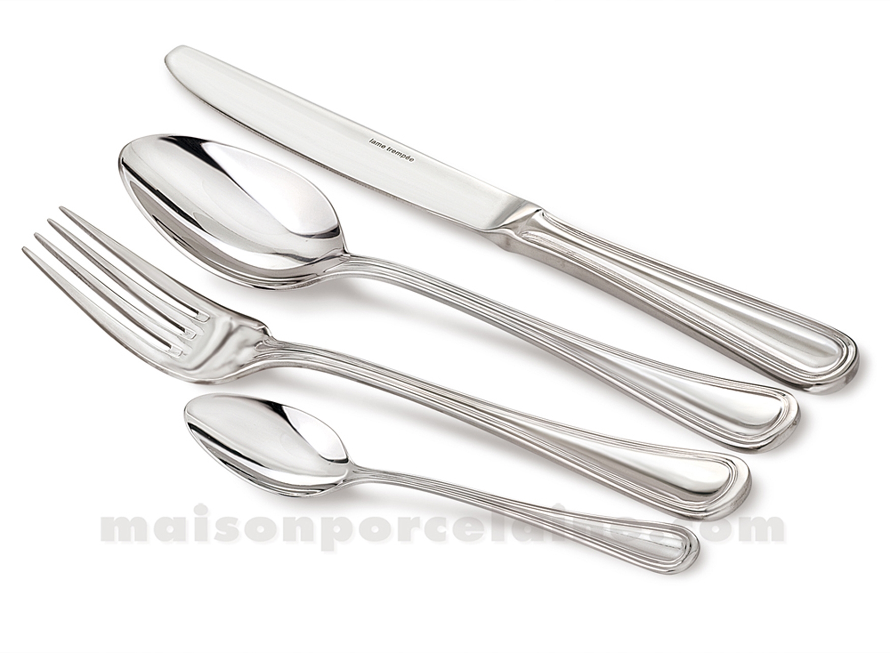 MENAGERE/COUVERTS AMEFA ROSSINI 3MM 18/0 - COFFRET CADEAU 24 PIECES -  Maison de la Porcelaine