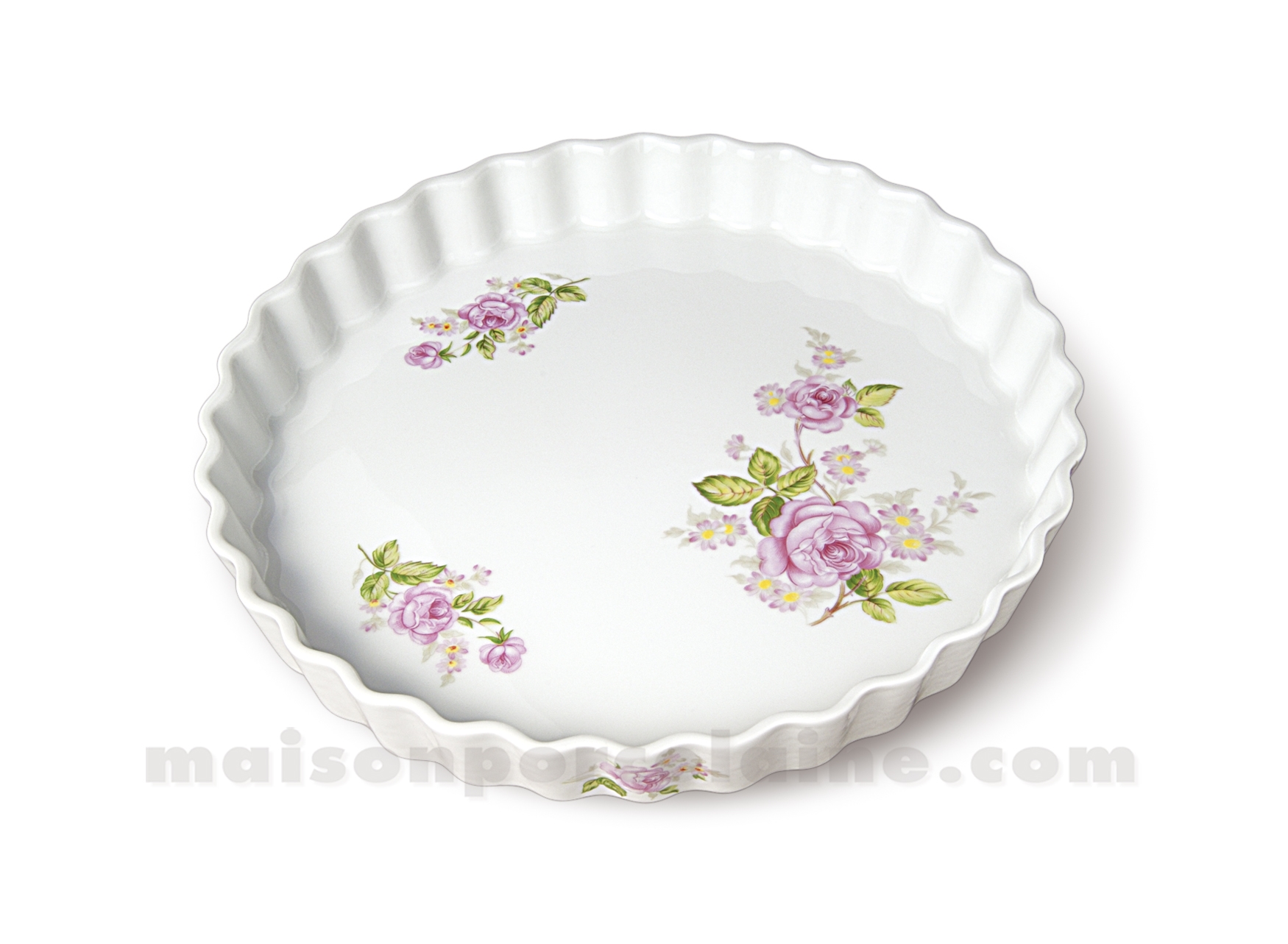 MOULE TARTE CULINAIRE 3 TOQUES 25X3 - Maison de la Porcelaine