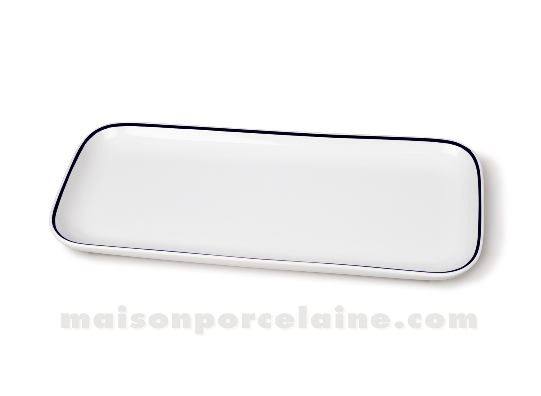 PLATEAU RECTANGULAIRE 31.5X14.5CM - Maison de la Porcelaine