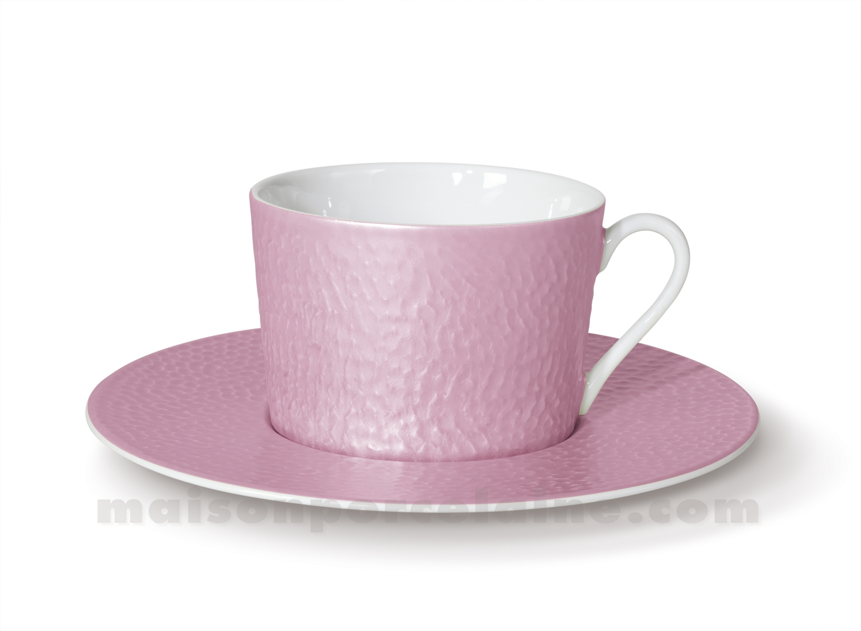 TASSE CAFE+SOUCOUPE PORCELAINE BLANCHE HAUSSMANN FABRIQUEE EN FRANCE 10CL -  Maison de la Porcelaine