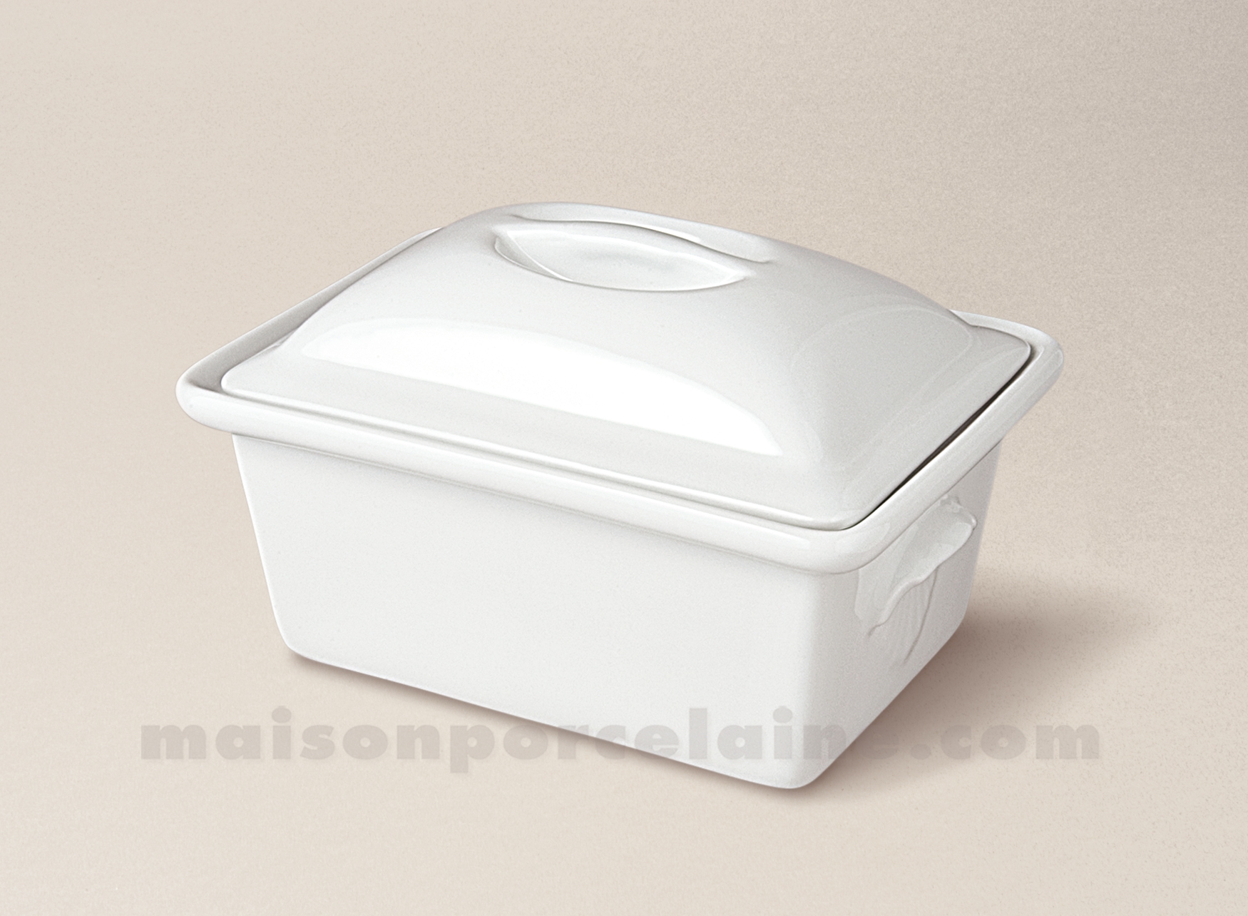 Terrine, porcelaire, rectangulaire, cuisson, four - Revol porcelaine