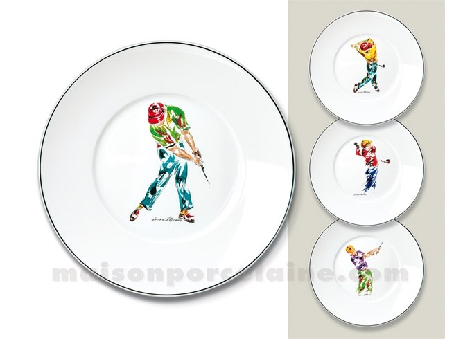 ASSIETTE DESSERT LIMOGES ENVIE D22