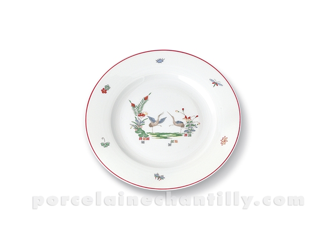 ASSIETTE GATEAU LIMOGES EMPIRE D19