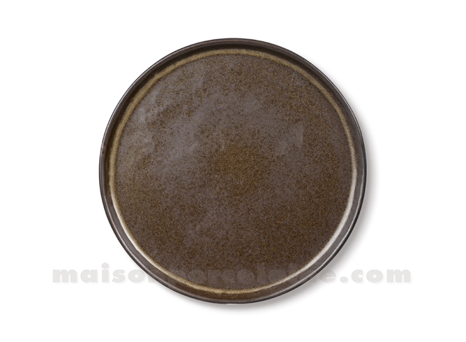 ASSIETTE GRES DESSERT MEDARD DE NOBLAT MAORI 22,5CM