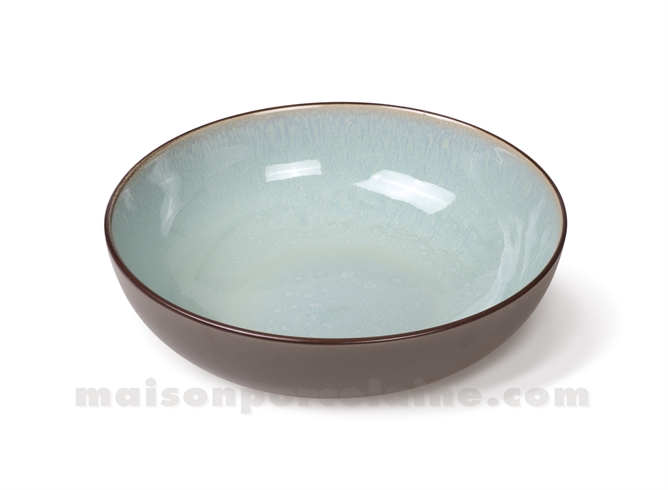 ASSIETTE GRES SALADE / PATES MEDARD DE NOBLAT FEELING JADE 18CM