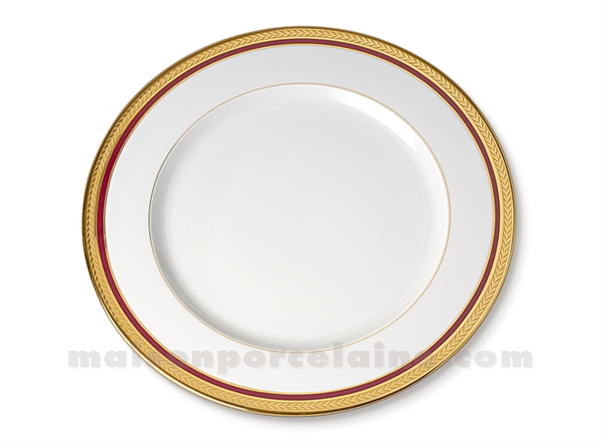 ASSIETTE PLATE LIMOGES EMPIRE D26.5