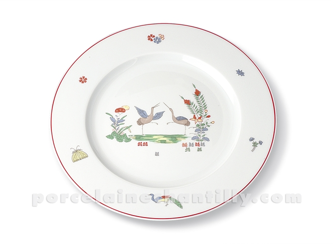 ASSIETTE PLATE LIMOGES EMPIRE D26.5