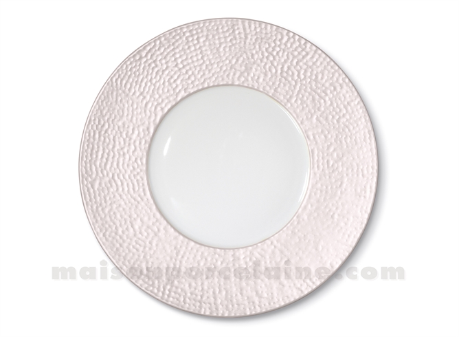 ASSIETTE PLATE REVES D'OPALINE D27 - NOISETTE