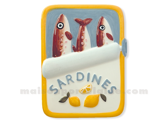 BOÎTE SARDINES CITRON L13,4 P10 H7CM