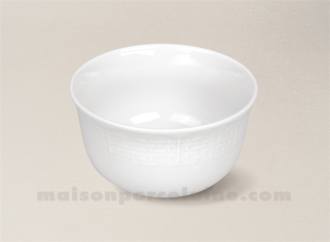 BOL PORCELAINE BLANCHE NATACHA 31CL D10