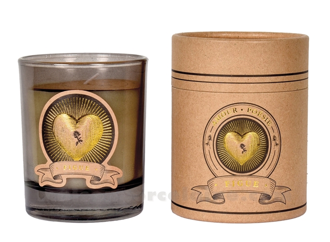 BOUGIE AMOUR FIGUE D8 H9,2CM