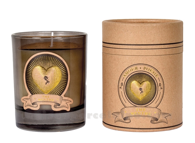 BOUGIE AMOUR THÉ À LA MENTE D8 H9,2CM