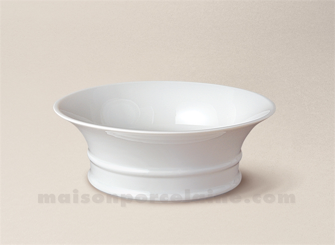 COUPE LIMOGES PORCELAINE BLANCHE EMPIRE PM D14