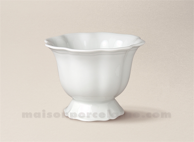 COUPE PIED FESTON LIMOGES PORCELAINE BLANCHE RENAISSANCE 12X999999999