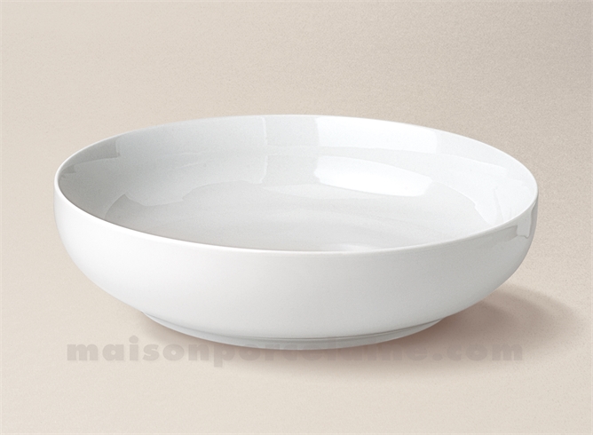 COUPE PORCELAINE BLANCHE BORDS DROITS FLANDRE N°3 D23