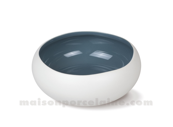COUPELLE GRES MEDARD DE NOBLAT OSLO PACIFIC BRILLANT / DOS ECRU MAT 12 CM