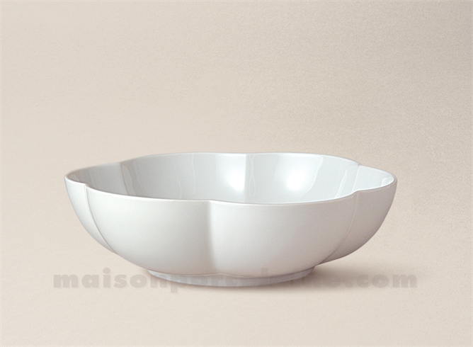 COUPELLE LIMOGES PORCELAINE BLANCHE COROLLE N°2 D17