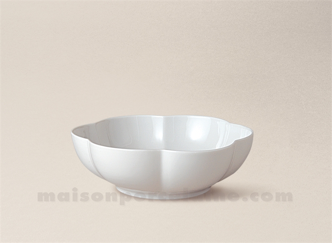 COUPELLE LIMOGES PORCELAINE BLANCHE COROLLE N°3 D13