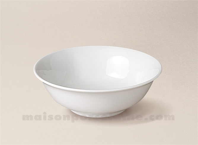 COUPELLE PORCELAINE BLANCHE CONIQUE SOLOGNE 13X4