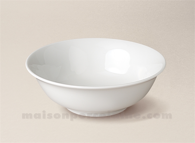 COUPELLE PORCELAINE BLANCHE CONIQUE SOLOGNE 16.5X6