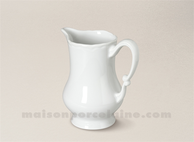 CREMIER PORCELAINE BLANCHE COLBERT FABRIQUE EN FRANCE 20CL