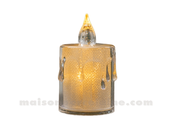 DÉCO BOUGIE LED MIMI MM D4 H6,5CM (À PILES)
