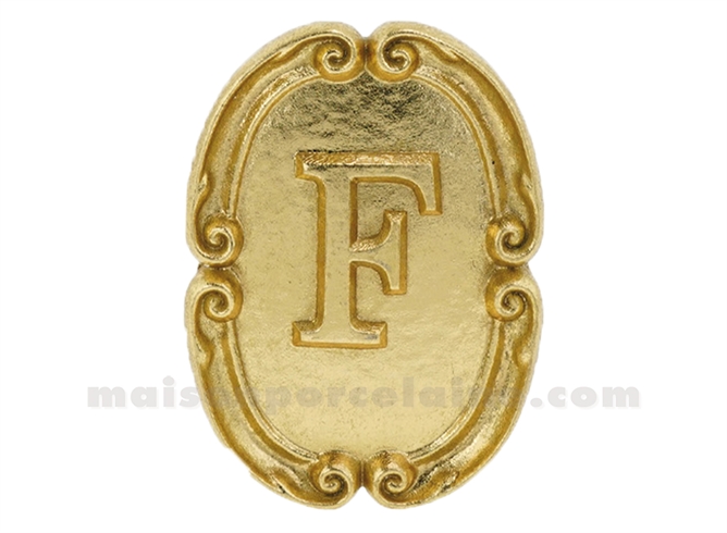 DÉCO MURALE ALPHABET F L7,2 P1,2 H10CM