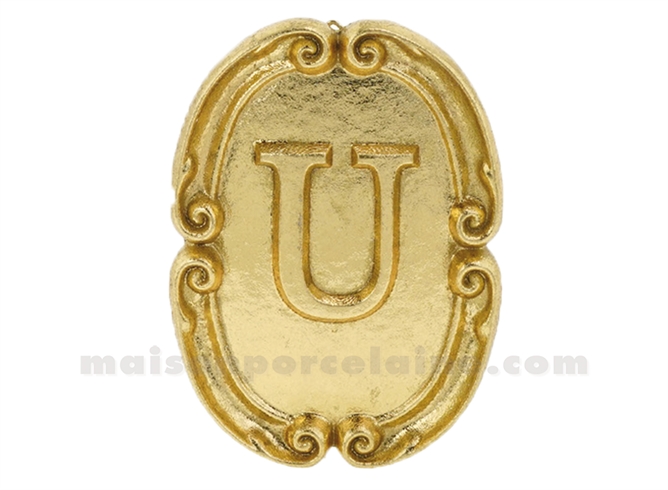 DÉCO MURALE ALPHABET U L7,2 P1,2 H10CM