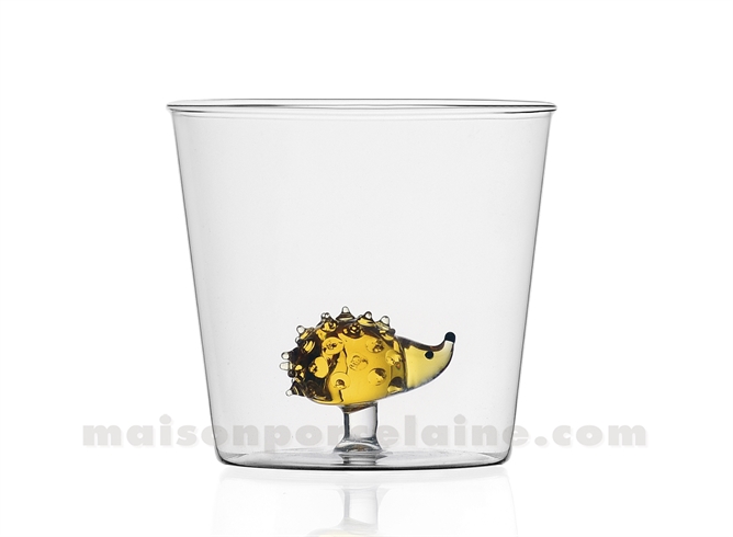 ICHENDORF  - ANIMAUX DE LA FERME - GOBELET HERISSON H8 X D8,5CM 35CL