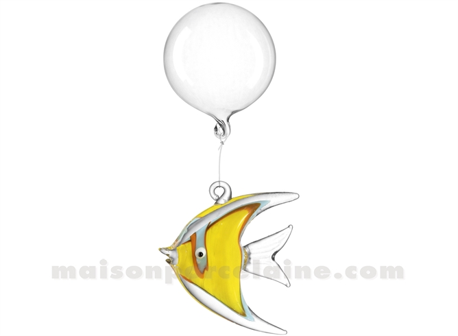 MARE - POISSON JAUNE H6X15CM