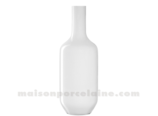 MILANO - VASE BLANC H50X18CM