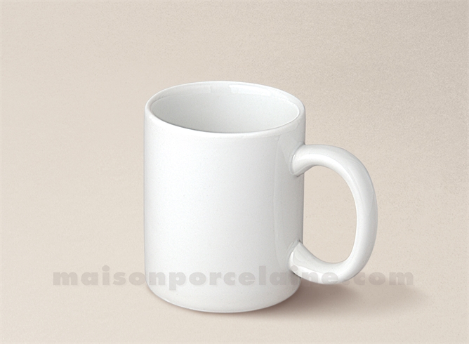 MUG PORCELAINE BLANCHE MINI D5X6CM 9CL