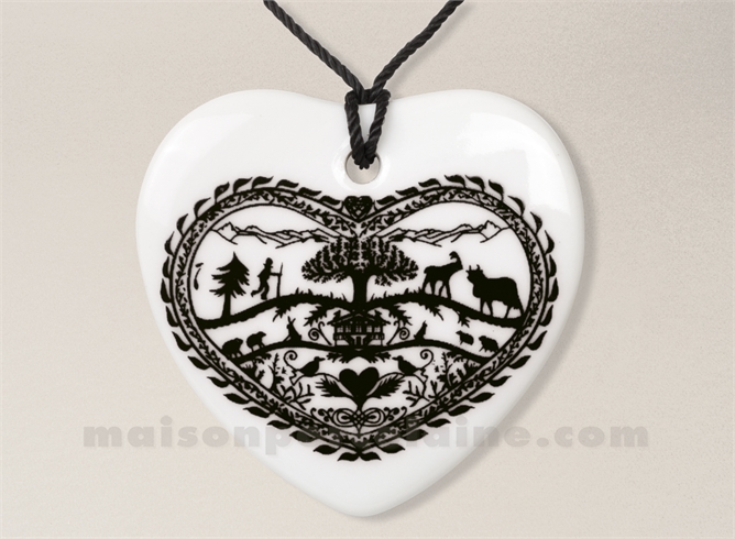 PENDENTIF/MEDAILLON COEUR 4,6X5,3