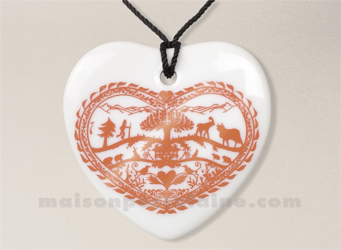 PENDENTIF/MEDAILLON COEUR 4,6X5,3