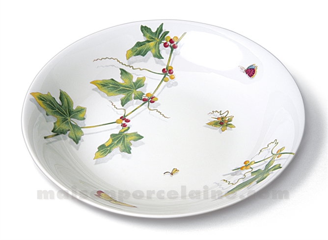 PLAT CREUX LIMOGES COUPE EMPIRE D28