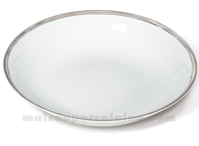 PLAT CREUX LIMOGES COUPE EMPIRE D28