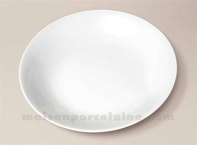 Petit Plat Creux Porcelaine Blanche - Starware - Occasion