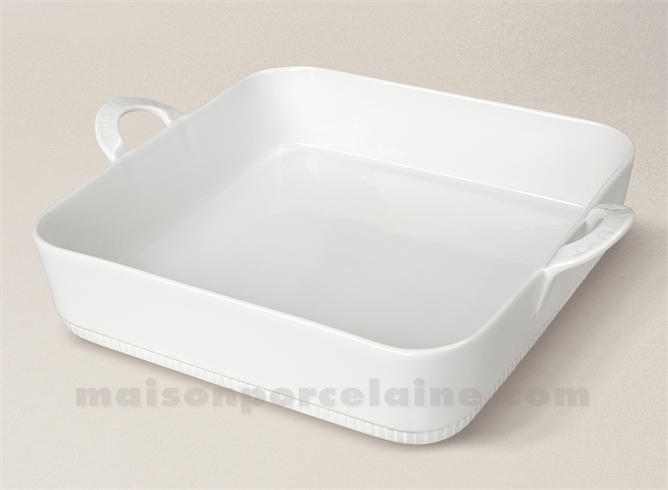 PLAT FOUR GRATIN CARRE TOSCANE 27X27CM