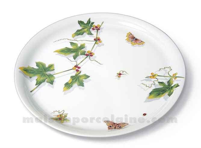 PLAT TARTE LIMOGES EMPIRE D32