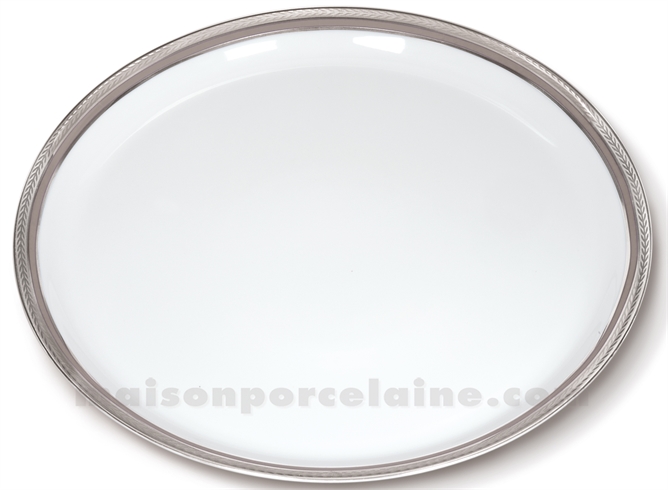 PLAT TARTE LIMOGES EMPIRE D32