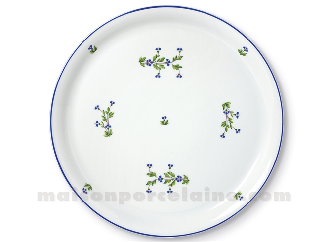 PLAT TARTE LIMOGES EMPIRE D32