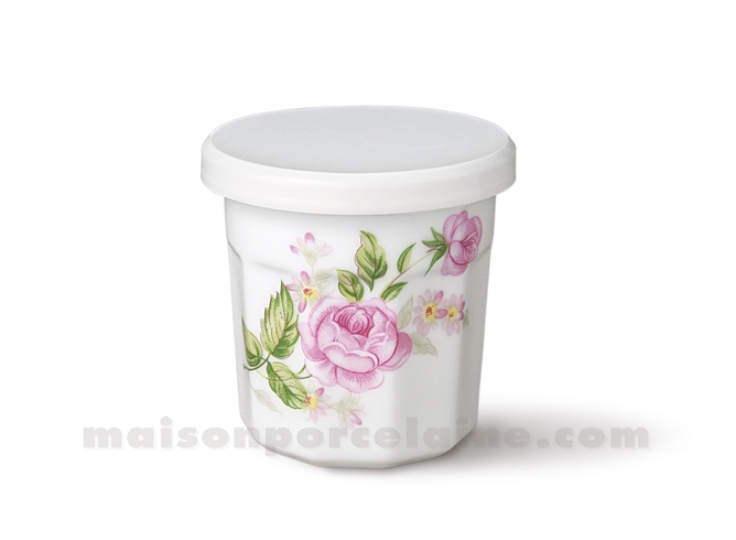 POT CONFITURE+COUVERCLE PLASTIQUE PM 7X7 120GRS