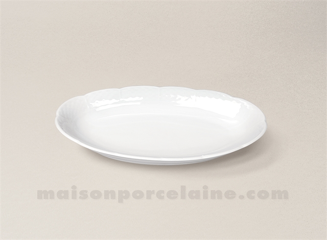 RAVIER PORCELAINE BLANCHE NATACHA 22X12.5