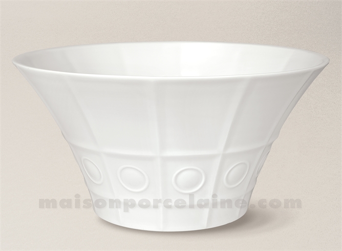 SALADIER LIMOGES PORCELAINE BLANCHE OSMOSE GM