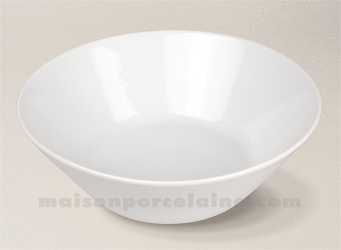 SALADIER PORCELAINE BLANCHE AUCKLAND GM D24
