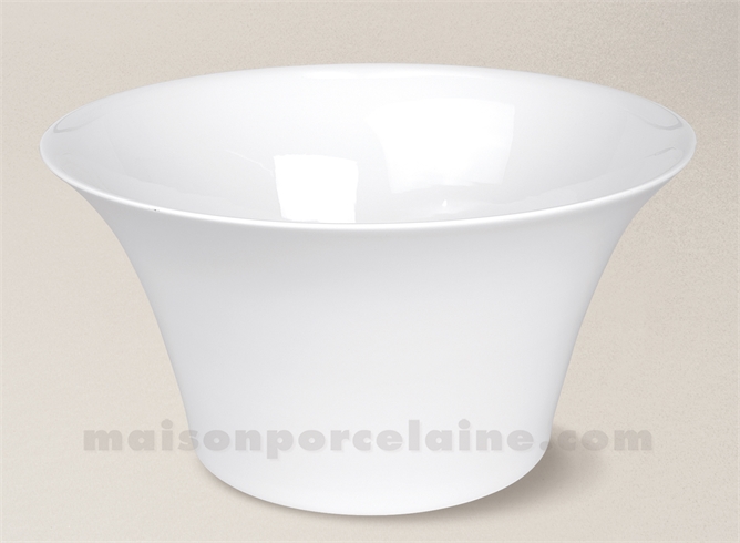 SALADIER PORCELAINE BLANCHE HAUSSMANN FABRIQUE EN FRANCE D28