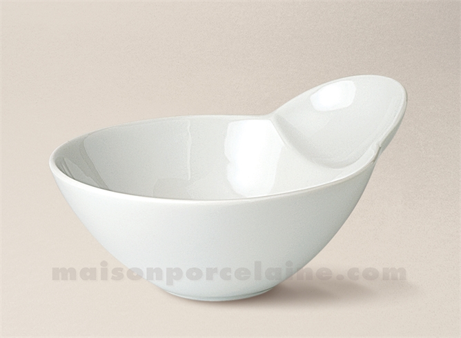 SAUCIERE PORCELAINE BLANCHE POUCE N3